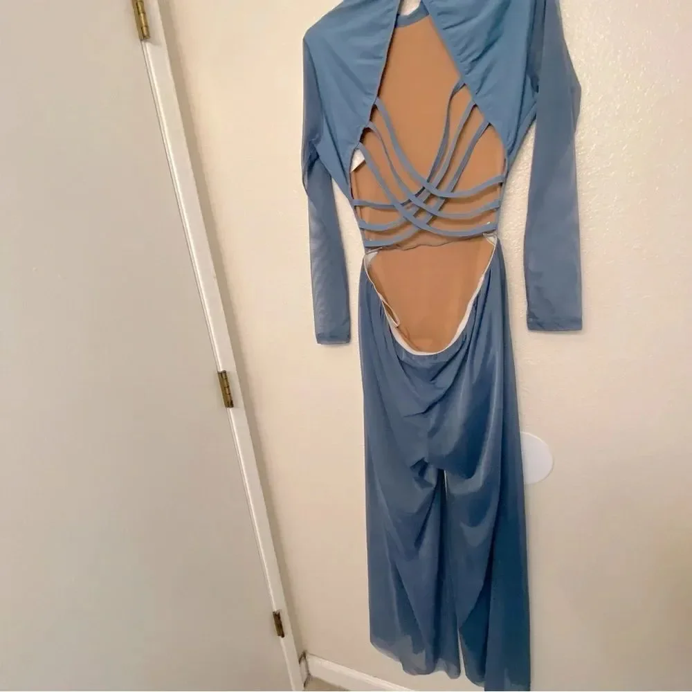 Revolution Tenth House dance costume blue SIRIUS TH23142 contemporary SA adult